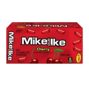 Mike & Ike Cherry 3/99cents Pre-priced .078oz Ounce 24ct
